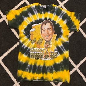 2009 Green Bay Packers Aaron Rodgers Tie dye shirt